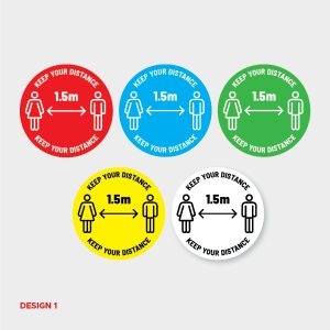 Social Distancing Floor Decals - Image 4