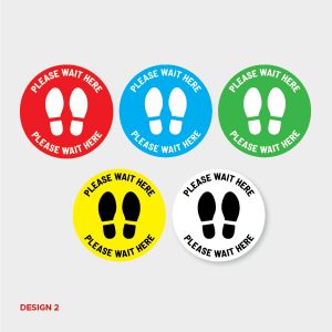 Social Distancing Floor Decals - Image 5